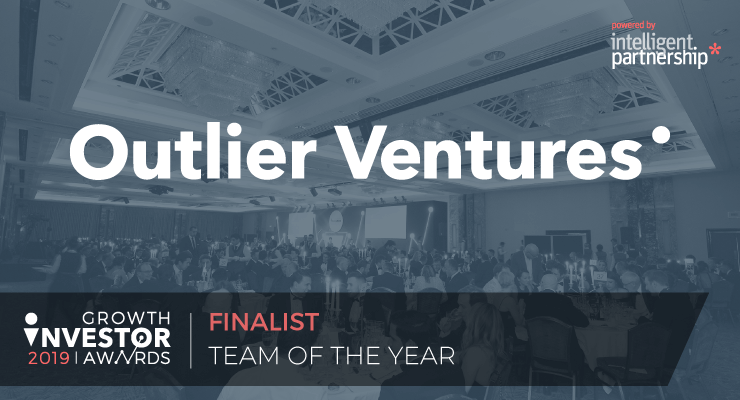 Outlier Ventures have been selected as a finalist at the Growth Investor Awards 2019 Outlier Ventures