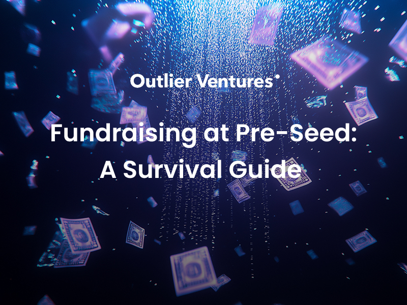 Fundraising at Pre Seed
